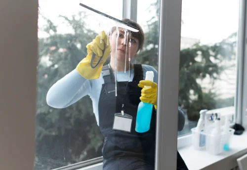 Nettoyage de vitres intérieures et extérieures à Questembert